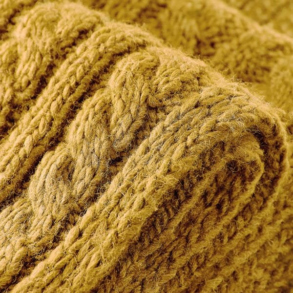 Schal mit Zopfmuster – Bild 3