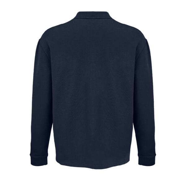 Unisex Polo-Kragen Sweatshirt – Bild 4