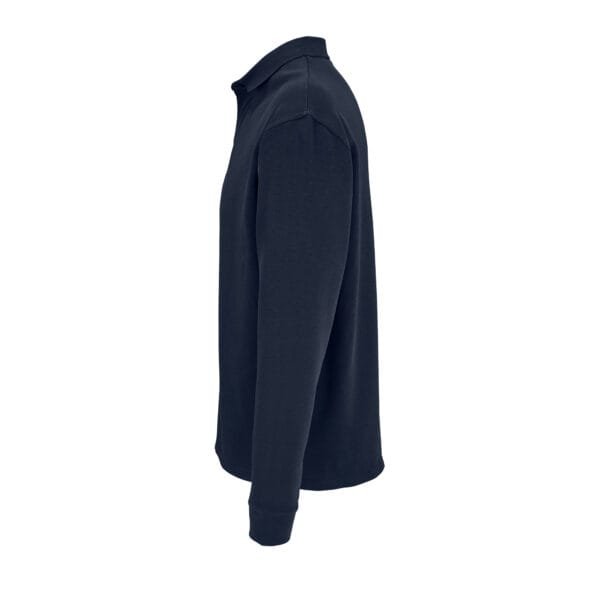 Unisex Polo-Kragen Sweatshirt – Bild 3